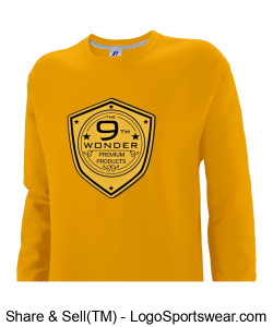 Like It's Golden - Russell Men's Dri-Power Crewneck Sweatshirt Design Zoom